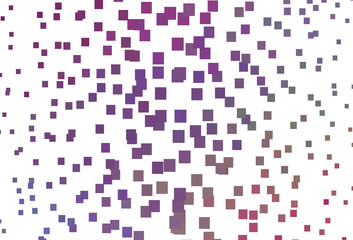 Light Multicolor vector texture in rectangular style.