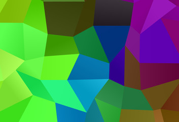 Dark Multicolor vector background with rectangles.