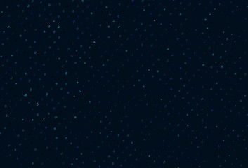 Fototapeta premium Light BLUE vector template with isolated letters.