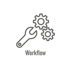 Workflow Efficiency Icon showing an aspect of efficiency in workflow