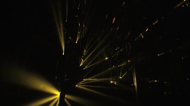 Light show, modern installation