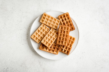 Chaffles - cheese waffles