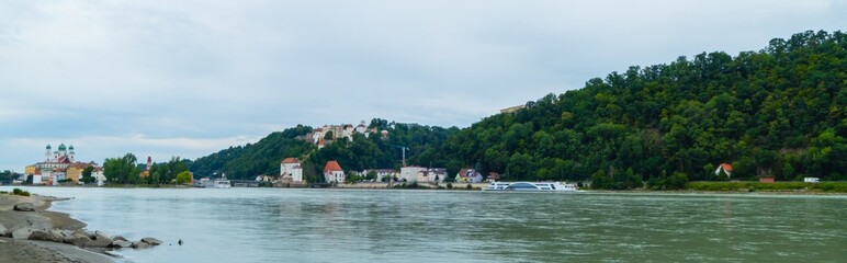 Panorama Donauufer Passau