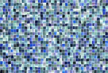 Light BLUE vector background in polygonal style.