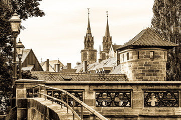 nuremberg - famous old town