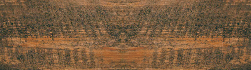 old brown rustic dark wooden texture - wood background panorama long banner