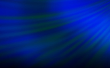Dark BLUE vector blurred template. A completely new colored illustration in blur style. New way of your design.