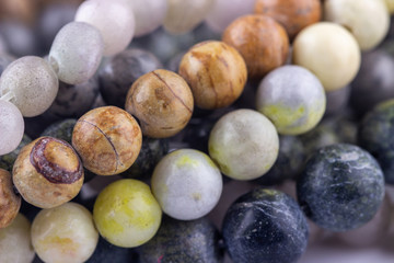 Stone beads for beadwork