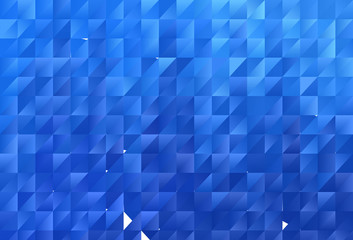 Light BLUE vector low poly texture.