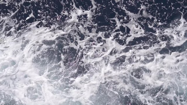 Bali water texture in slow motion
