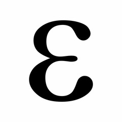 Epsilon icon illustration