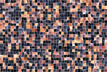 Fototapeta premium Dark Blue, Yellow vector layout with lines, rectangles.