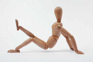 Boneco de madeira