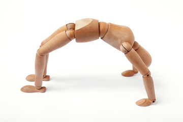 Boneco de madeira