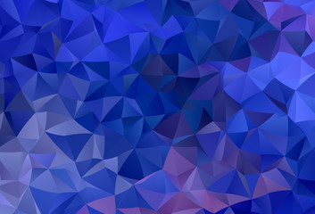Light BLUE vector low poly layout.