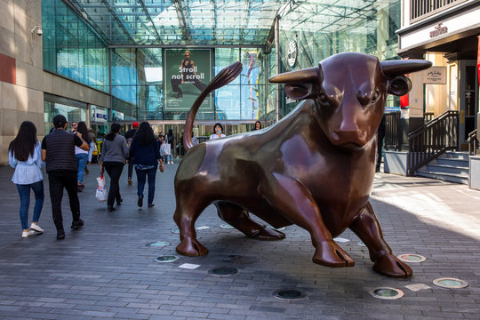 The Bullring Bull in Birmingham