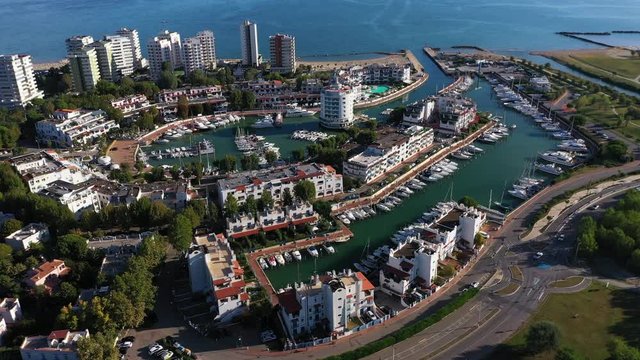Panoramic view of Portoverde Italy