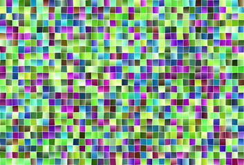 Light Multicolor vector template with rhombus.