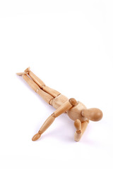 Boneco de madeira