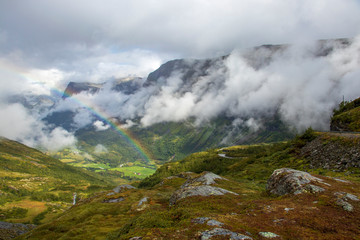 Fototapeta na wymiar Blick auf den Geirangerfjord - Norwegen 5