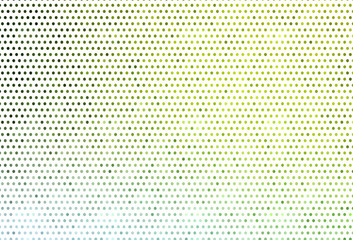 Light Green, Yellow vector pattern with spheres.