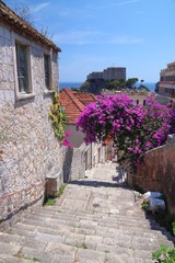 Fototapeta na wymiar Dubrovnik stairs