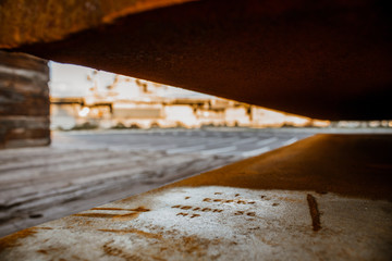 Steel Plates with Writing