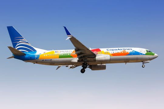 Copa Airlines Boeing 737 Airplane Biomuseo Special Livery