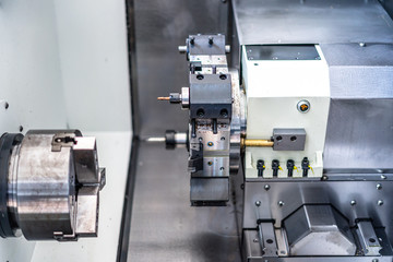 machine tool in factory