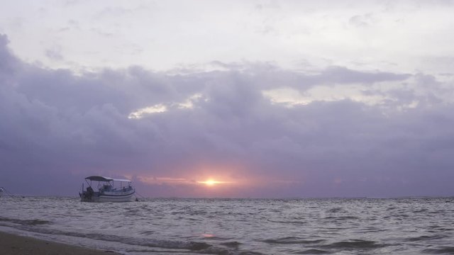 Dawn over the sea Bali Indonesia