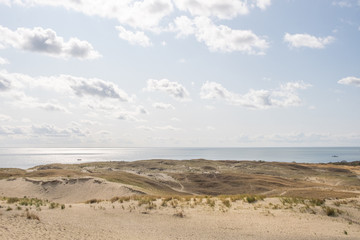 Hohe Düne in Nida Nidden auf der kurischen Nehrung in Litauen