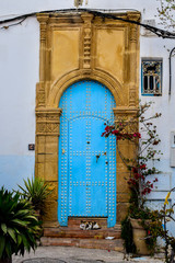 Photo of Traditional Door shin Oudaya, Rabat City, Morocco © Redouane