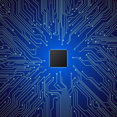 Computer circuit board with processor