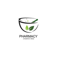 Pharmacy logo vector template