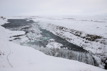 Obraz premium Gullfoss - cascate in Islanda