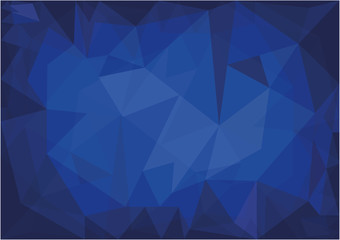 pattern vector triangle blue abstract