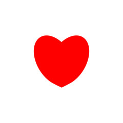 heart icon vector design concept. love symbol art background minimalistic valentine's day.