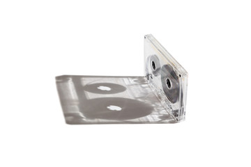 Naklejka premium Cassette tape gives original shadow