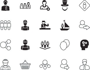 people vector icon set such as: voting, ocean, part, character, safety, knowledge, conference, 19th, workmen, unity, supermarket, intelligence, tourism, police, church, thin, basket, orthodox