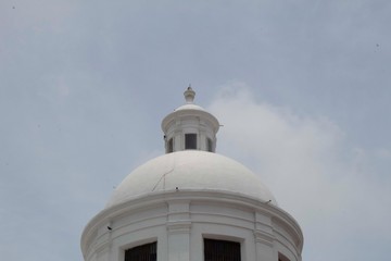 Fototapeta na wymiar Tower Church in Santa Marta