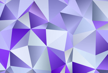 Light Purple vector layout with lines, triangles.