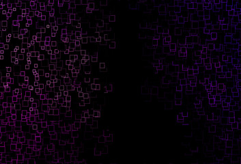 Dark Purple vector layout with lines, rectangles.