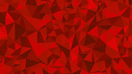 Red polygonal mosaic background, design templates triangle bright background. Triangular low poly. polygonal illustration.