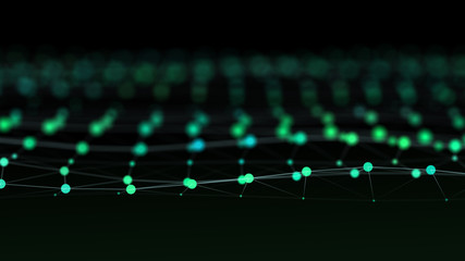 Static electricity concept abstract background.