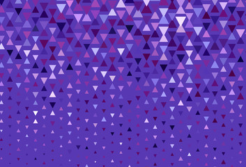 Light Purple, Pink vector backdrop with lines, triangles.