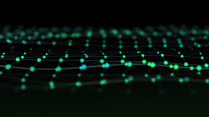 Static electricity concept abstract background.