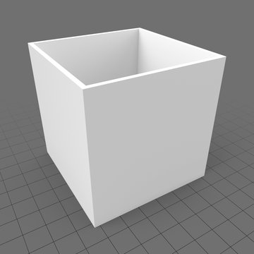 Primitive open cube