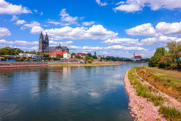 Obraz premium Magdeburg an der Elbe