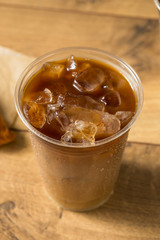 Sweet Iced Almond Milk Coffee