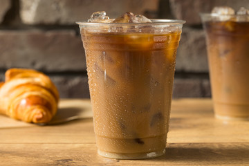 Sweet Iced Almond Milk Coffee